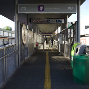 Metrobpus línea 2 estación Antonio Maceo