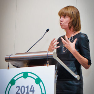 Janette Sadik-Khan, former NYC Transportation Commissoner, Hosted the 2014 STA Ceremony