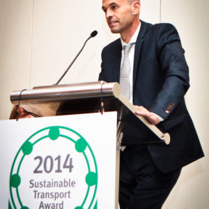 Buenos Aires Secretary of Transportation Guillermo Dietrich speaks at the 2014 STA