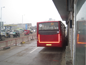 Surat BRT- bus @ station