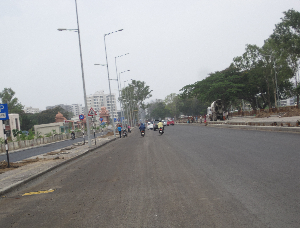 Surat BRT - construction corridor