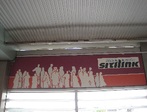 Surat BRT - sitilink signage