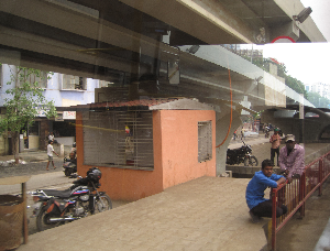 Surat BRT - parvath nagar bus stop