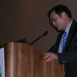 Minister Counselor Ping Zhang Accepts an Honorable Mention for Beijing