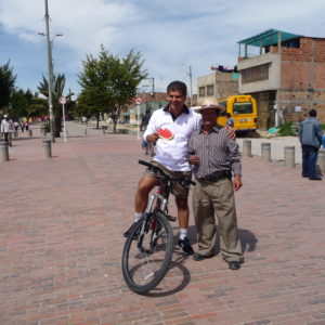 Nelson e Penalosa en Bogota, March 2009