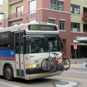 Bike amenities on bus
