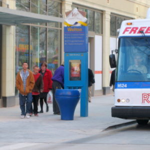 Free bus on 16th Street Mall