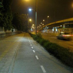 Street lighting Delhi