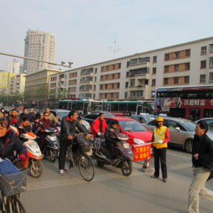 Two-wheeler traffic_Kunming_March2011_MK