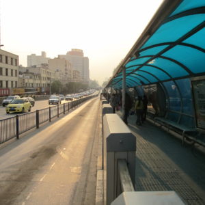 BRT segregated lane_Kunming_March2011_MK