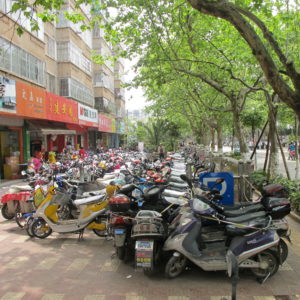 Motorbike parking 2_Kunming_March2011_MK