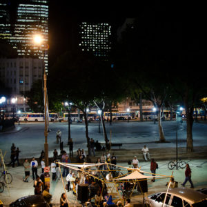 Rio, Brazil Park(ing) Day 2011 - Nighttime Spot 2