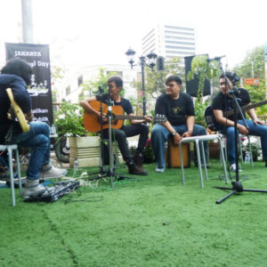 Jakarta, Indonesia Park(ing) Day 2011 -- Musicians