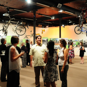 Guests sitting and talking in the exhibit2