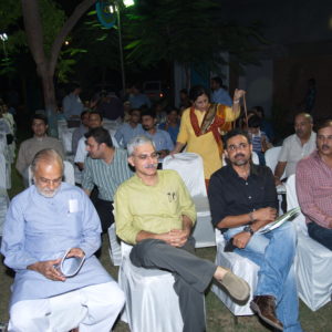 Participating architects in OCO at OCO launch at  Ahmedabad.