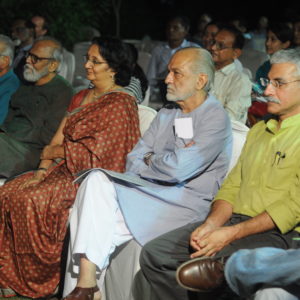 Dignitaries at OCO launch at KCA, Ahmedabad.