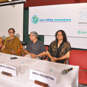 Speakers at OCO press conference