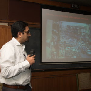 Mr. Chirayu Bhatt from EPC at Parking Puzzle workshop.