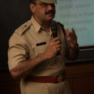 DCP, Ahmedabad Traffic Police, MM Anarwala at Parking Puzzle workshop at CEE